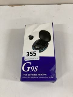 G9S TRUE WIRELESS HEADSETS