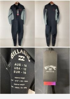 BILLABONG WETSUIT SIZE 16