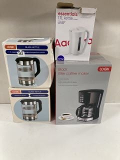 4 X ITEMS INC LOGIK FILTER COFFEE MAKER