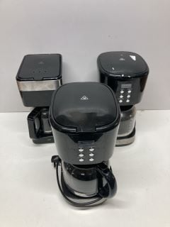 BOX OF COFFEE MACHINES