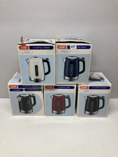 5 X LOGIK KETTLES