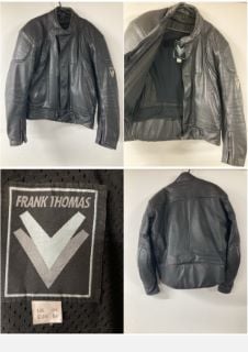 FRANK THOMAS UK44 LEATHER JACKET