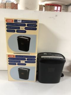 3 X LOGIK SHREDDERS