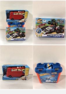 TOYS AND GAMES TO INCLUDE VTECH MONSTER TRUCKS