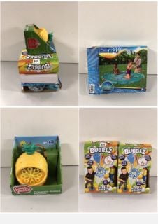 VARIOUS BUBBLE TOY SETS