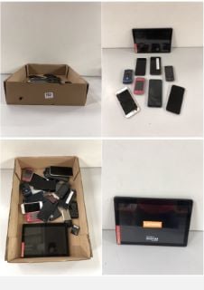 BOX OF MOBILE PHONES AND ASSOCIATED DEVICES