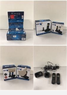 4 X HOME PHONE SETS TO INCLUDE BT