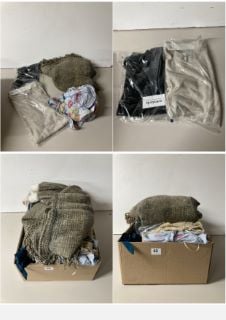 A BOX OF MEN'S AND WOMEN'S MAINLY UNSEALED CLOTHING