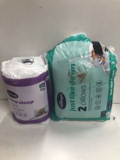 2 X SILENT NIGHT ITEMS INC DEEP SLEEP DUVET