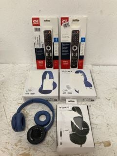 QTY OF ITEMS INC SONY HEADPHONES