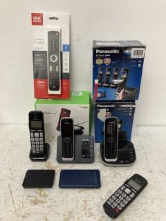 QTY OF ITEMS INC PANASONIC PHONES