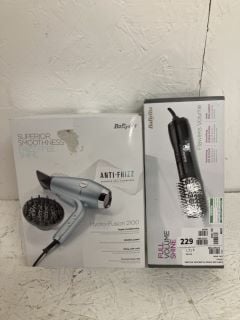 2 X BABYLISS HAIR STYLING PRODUCTS INC FLAWLESS VOLUME BRUSH