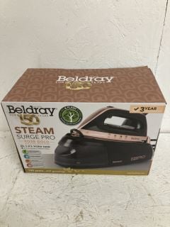 BELDRAY STEAM SURGE PRO ROSE GOLD SPECIAL EDITION XL 1.2 L WATER TANK