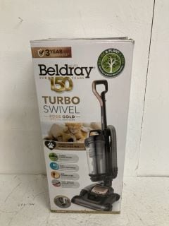 BELDRAY TURBO SWIVEL ROSE EDITION VACUUM CLEANER