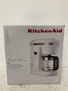 KITCHEN AID DRIP COFFEE MAKER WITH SPIRAL SHOWER HEAD CLASSIC RRP £149.99