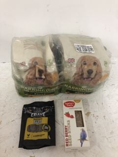 QTY OF ITEMS INC HARRINGTONS ADULT PET FOOD