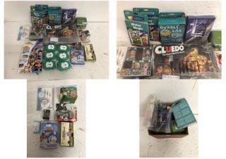 QTY OF ITEMS INC CLUEDO BOARD GAME