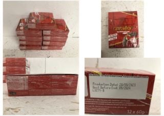 9 X GRENADE PROTEIN BAR PEANUT BUTTER BBE 09-2024