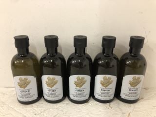 5 X THE BODY SHOP GINGER SHAMPOO