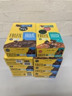 QTY OF FULFIL PROTEIN BARS