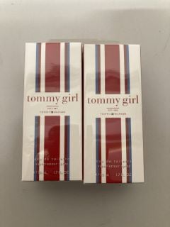 2 X TOMMY GIRL EAU DE TOILETTE 50ML