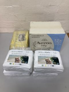 QTY OF ITEMS INC AVEENO BABY WIPES