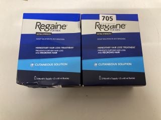 2 X REGAINE FOR MEN HAIR LOSS TREATMENT