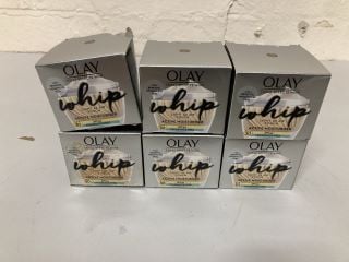 5 X OLAY WHIP ACTIVE MOISTURISER