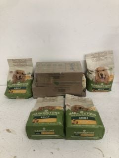 QTY OF PET FOOD INC HARRINGTONS ADULT DOG FOOD