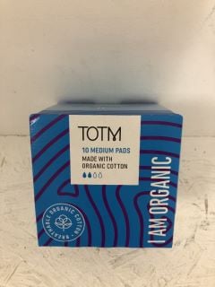 QTY OF TOTM MEDIUM PADS ORGANIC