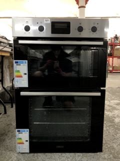 ZANUSSI BUILT-IN DOUBLE OVEN MODEL: ZKHNL3X1 - RRP.£509 (EX-DISPLAY)