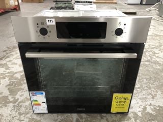 ZANUSSI BUILT-IN SINGLE OVEN MODEL:ZOHCX3X2 - RRP.£349 (EX-DISPLAY)