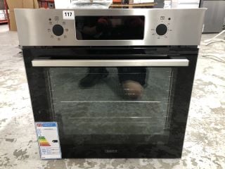 ZANUSSI BUILT-IN SINGLE OVEN MODEL:ZOHCX3X2 - RRP.£349 (EX-DISPLAY)