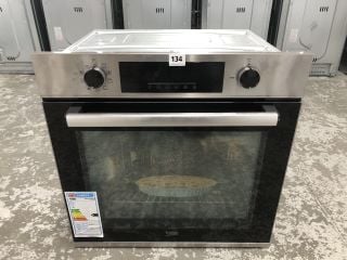 BEKO BUILT-IN SINGLE OVEN MODEL: BBIE22300XFP - RRP.£249 (EX-DISPLAY)