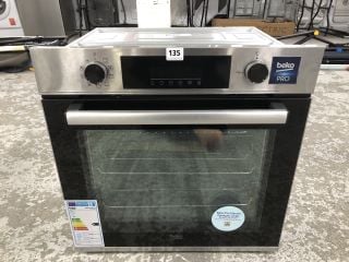 BEKO BUILT-IN SINGLE OVEN MODEL: BBIE22300XFP - RRP.£249 (EX-DISPLAY)