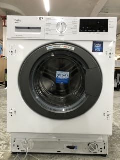 BEKO INTEGRATED 7KG WASHING MACHINE MODEL: WTIK76121 - RRP.£399 (EX-DISPLAY)