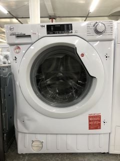 HOOVER INTEGRATED WASHING MACHINE 8KG MODEL: HBWS48D1W4 - RRP.£419