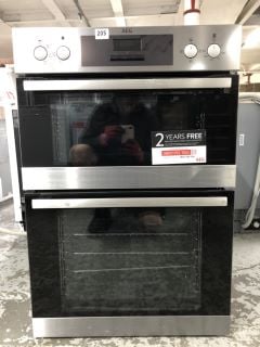 AEG BUILT-IN DOUBLE OVEN MODEL: DEB331010M - RRP.£509