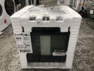 AEG BUILT-IN SINGLE OVEN MODEL: BEB335062B - RRP.£479 (SEALED)