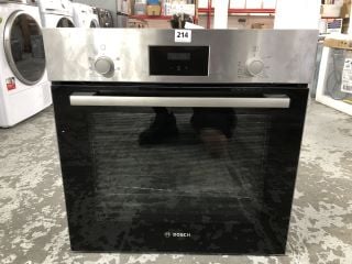 BOSCH BUILT-IN SINGLE OVEN MODEL: HHF113BR0B - RRP.£329