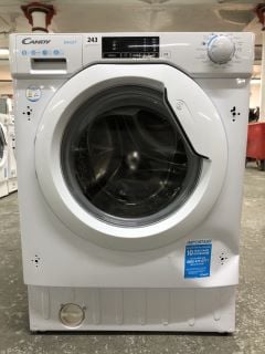 CANDY INTEGRATED SMART 8KG WASHING MACHINE MODEL: CBW48D1W4-80 - RRP.£399