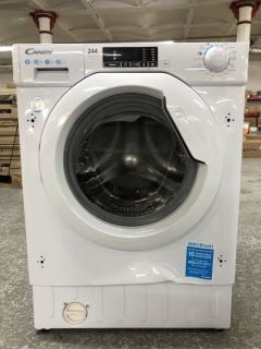 CANDY INTEGRATED SMART 8KG WASHING MACHINE MODEL: CBW48D1W4-80 - RRP.£399