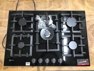 NEFF FIVE BURNER GAS HOB MODEL: T27CS59S0 - RRP.£729