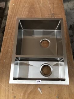 STAINLESS STEEL 1.5 BOWL SINK