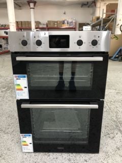 ZANUSSI BUILT-IN DOUBLE OVEN MODEL: ZKHNL3X1 - RRP.£509 (EX-DISPLAY)