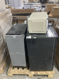 PALLET OF KITCHEN APPLIENCES TO INC RUSSELL HOBBS FRIDGE FREEZER