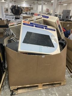 PALLET OF ITEMS TO INC LOGIK BUILT - IN CERAMIC HOB