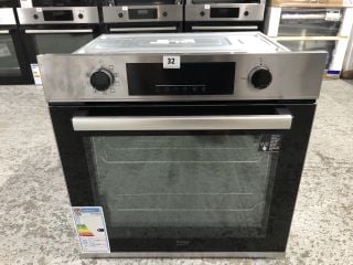 BEKO BUILT-IN SINGLE OVEN MODEL: BBIE22300XFP - RRP.£249 (EX-DISPLAY)