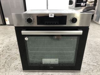 BEKO BUILT-IN SINGLE OVEN MODEL: BBIE22300XFP - RRP.£249 (EX-DISPLAY)