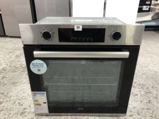 BEKO BUILT-IN SINGLE OVEN MODEL: BBIE22300XFP - RRP.£249 (EX-DISPLAY)